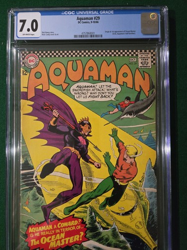 Aquaman cgc 1 app - 1°,