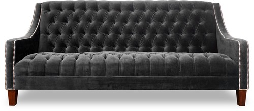 Divano grigio design - , posti