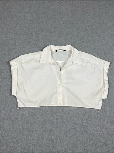 Zara camicia bianca - , cropped