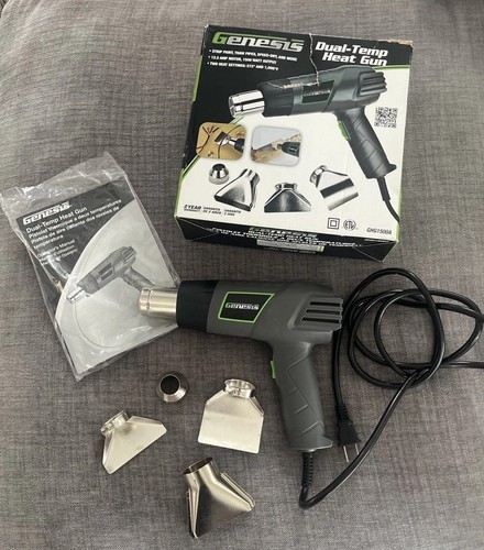 Genesis dual temp heat gun - heat,