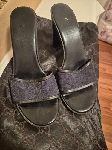 Ciabatte con tacco gucci - tacco,
