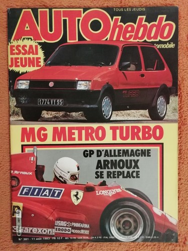 Rivista settimanale auto - auto, hebdo