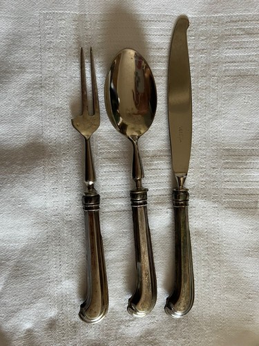 Tris posate argento venezia - posate,