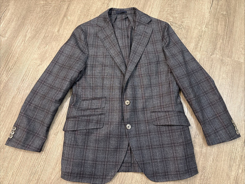 Scabal super 130s gray brown - gray,