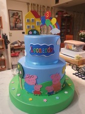 Torta finta Peppa Pig