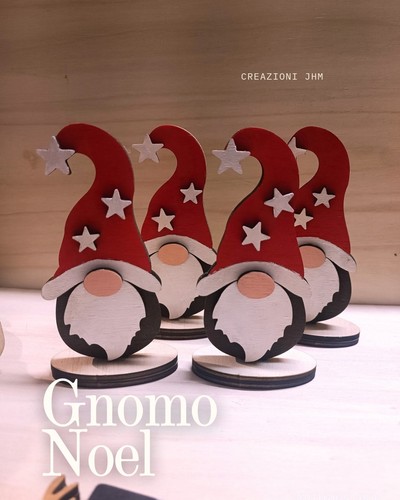 Gnomo legno - gnomo,