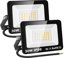 2X 30W Luci Da Esterno, 3000
