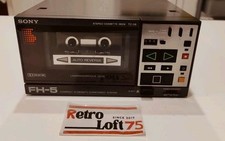 Sony Stereo Cassette Deck TC-58 FH-5 1985 Vintage.Ricambi o riparazione non testati.Raro