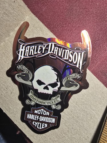 Adesivo olografico harley - adesivo,