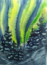 LUCE DEL NORD opera d'arte