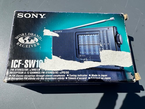 Sony radio bande tutto - 12, in