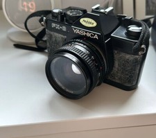 Yashika Kyocera FX-3 Macchina Fotografica Reflex Analogica con due lenti MACRO