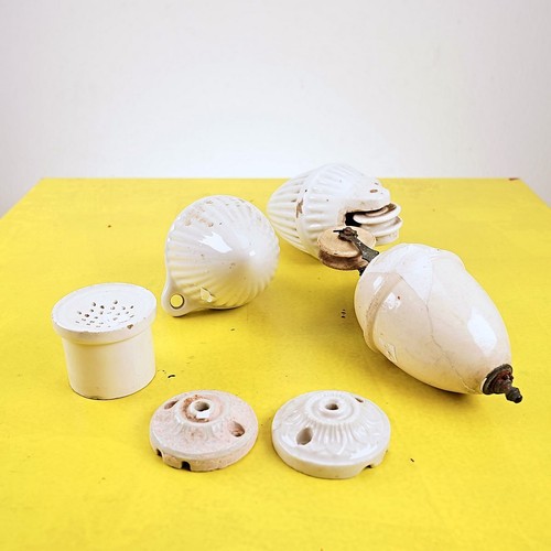 Lotto carrucole ceramica - di,
