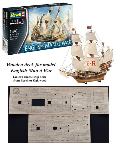 Revell english man war - english, o'war