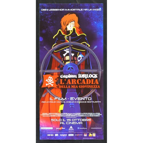 Locandina capitan harlock - capitan,