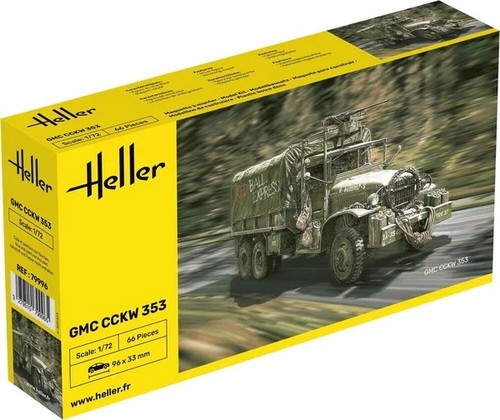 Heller veicolo militare gmc - heller,