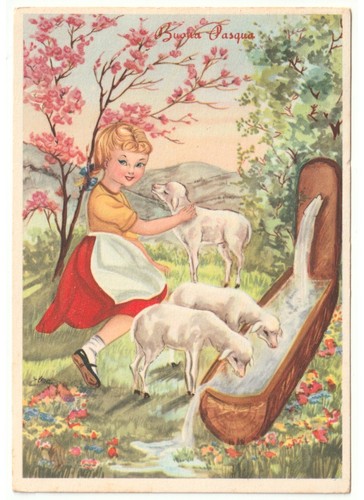 1960 paesaggio bambina agnelli