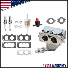 Carburetor With Gaskets For Husqvarna LGT2654 For Briggs & Stratton 26HP 44S677