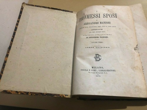 Promessi sposi manzoni - i, a.