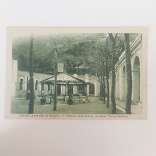 Antica Cartolina Castellammare Di Stabia Tempio Della Salute Terme Stabiane