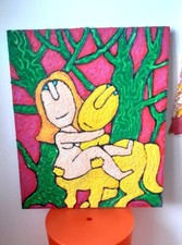 -Tableau de Alain TREZ né en