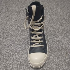 Rick Owens top alto in pelle