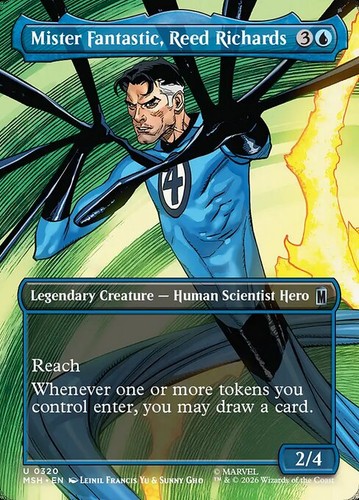 Mtg mister fantastic - fantastic,, reed