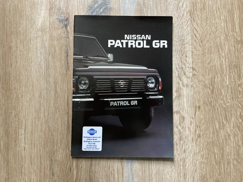 Nissan patrol 1993 brochure - nissan,