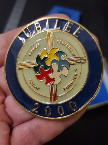 Medaglione giubileo 2000 - medaglione,