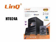 x Sistema Home Theater 2.1 Cassa Bluetooth Speaker 31W Multimedia Linq Ht-024a