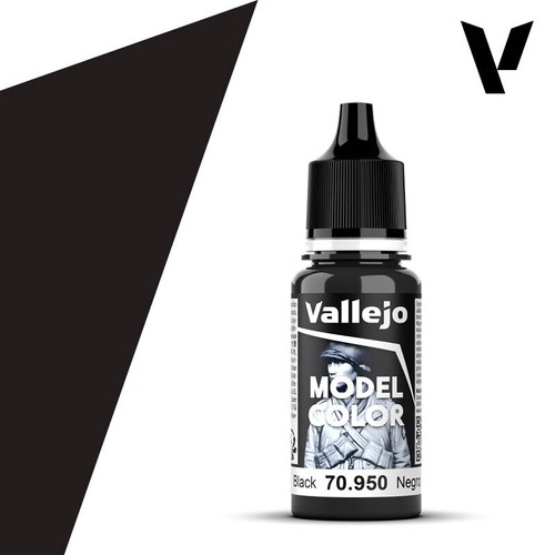 Vallejo model color black - vallejo,