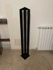 porta cd colonna in metallo