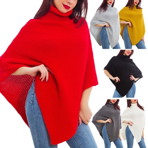 Poncho donna coprispalle