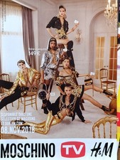 SCARPE MOSCHINO H&M donna moda