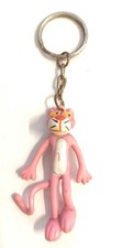 Portachiavi Pantera Rosa Vintage in gomma