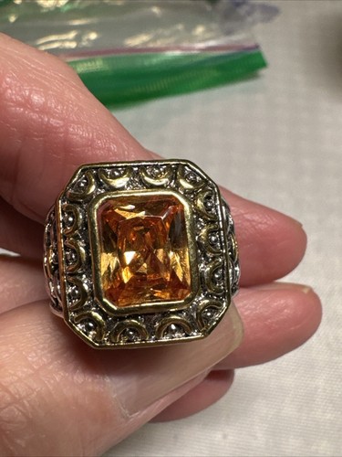 Vintage unisex ring sz - ,