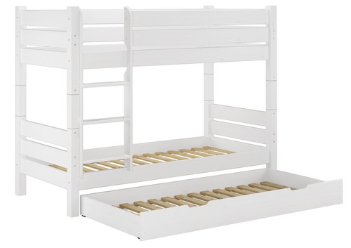 Bianco letto castello - , per