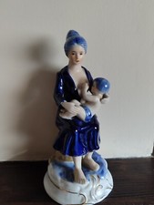 Statuetta antica porcellana - statuetta,