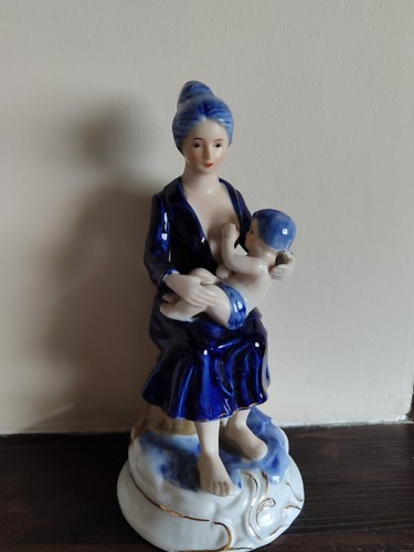 Statuetta antica porcellana - statuetta,