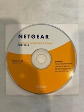 Netgear 54 Mbps Adattatore Wireless USB 2.0 WG111v2 CD Risorse 