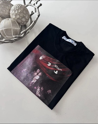 Shirt off white caravaggio - t-shirt,
