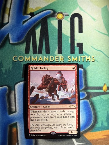 Goblin lackey nonfoil - lackey, 🔥