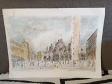 Michele Cascella Litografia P