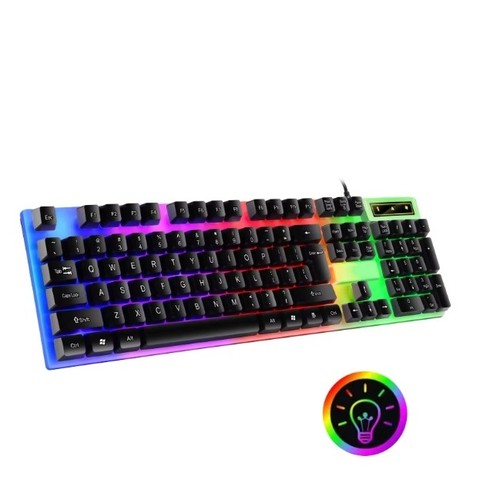 104 key led backlit usb - 104-key, wired