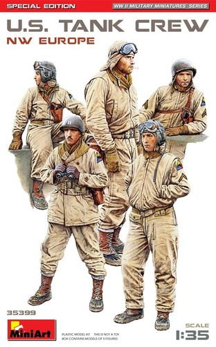 Miniart tank crew - u.s.tank, nw