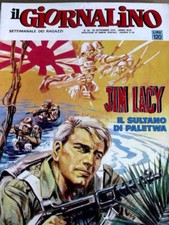Giornalino 38 1973 Jim Lacy di Gino D'Antonio - Capitan Erik di R. Giovannini