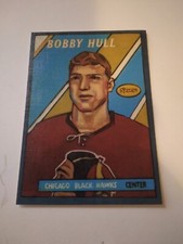 Hockey Art Card di Bobby Hull