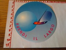 ADESIVO STICKER VINTAGE KLEBER barca a vela prendi il largo