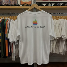 Rara maglietta Apple Once You