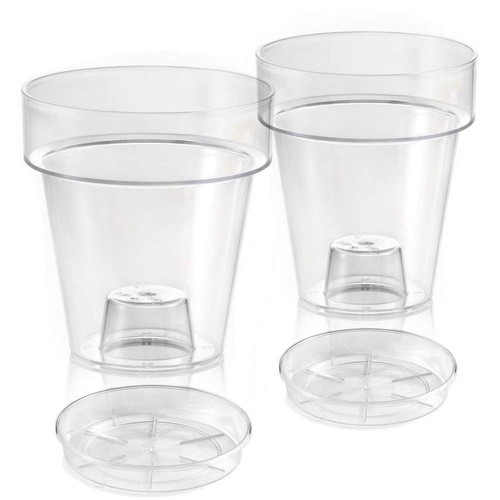 Vaso trasparente porto con - trasparente,